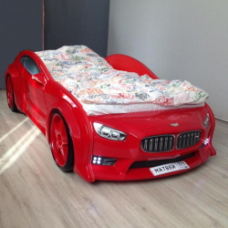 Кровать (3d) EVO мульти красный