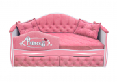 Кровать тахта Иллюзия розовый 80*160